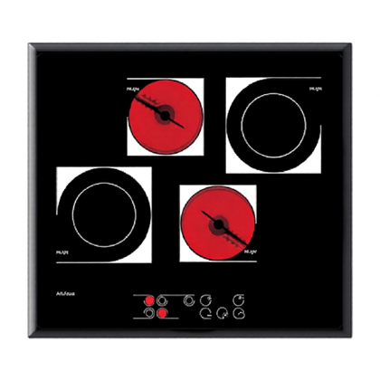 Podzespół płyty ceramicznej Amica PBF4VQ339/K 9015521