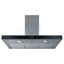 Okap kominowy Whirlpool AKR 759 IX inox-czarny 704 m³/h 898 mm