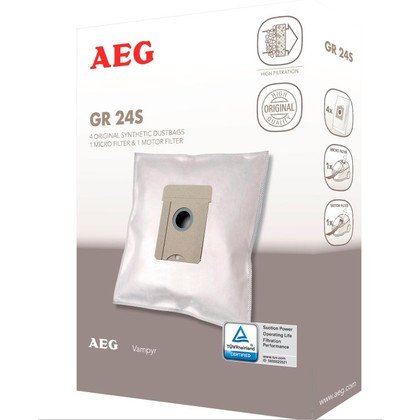 Worki GR24S 4szt. do odkurzacza AEG | 9002565415