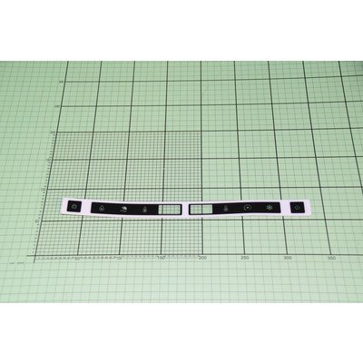 Wklejka panelu sterowania do chłodziarko-zamrażarki Amica (1040722)