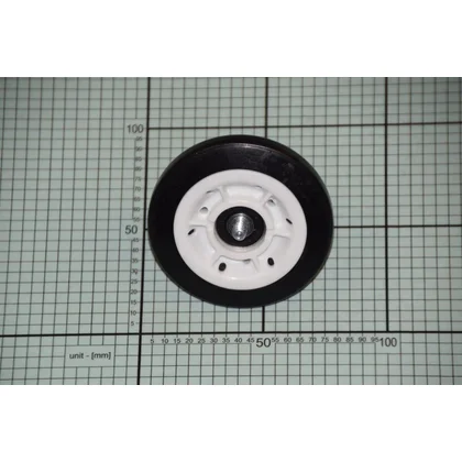Części bębna do suszarek bębnowy Rolka bębna z łożyskiem do suszarki Amica 75 mm 1033899
