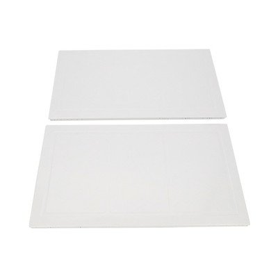 panel boczny, biały, zestaw, L+R