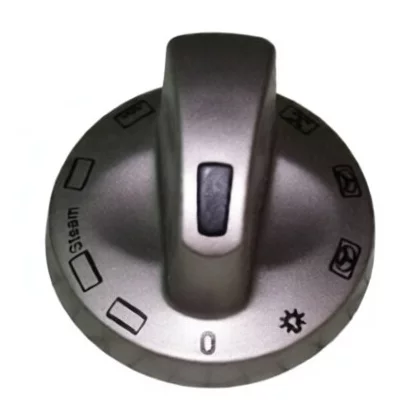 Pokrętło funkcji piekarnika Amica srebrne 8 funkcji 270 stopni PMG610.00/09.1639SC1-3 8033923