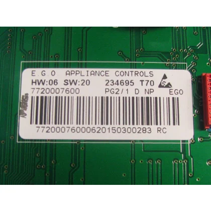 Elementy elektryczne do pralek r Moduł elektroniczny skonfigurowany do pralki Gorenje / Hisense 234695