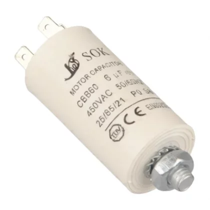 Kondensator do urządzeń AGD Domax 6 µF / 450 V 27003