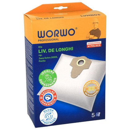 Worki De Longhi Al = Penta/Bl = Compra/M 31/XD/XW - 5 szt. (LVMB03)