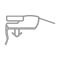 Uszczelka magnetyczna drzwi lodówki Electrolux / AEG 7801,563