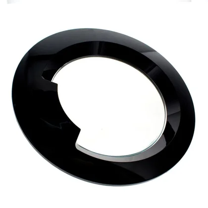 Kompletne drzwi do pralki Whirlpool / Indesit czarne INNEX GEN WM STD C00632765 488000632765