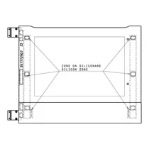 Szyba zewnętrzna drzwi piekarnika Electrolux / AEG inox 590 x 470 3578818035