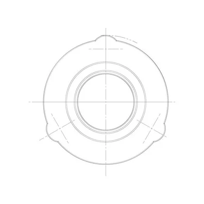 Odchylacz węża odpływu do pralki Electrolux / AEG Ø82 mm
