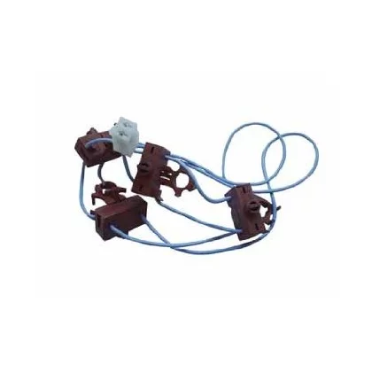 Kable do kuchenek Whirlpool Komplet mikroprzełączników zapalacza gazu do kuchenki i płyty gazowej Whirlpool 481227648141 C00317114
