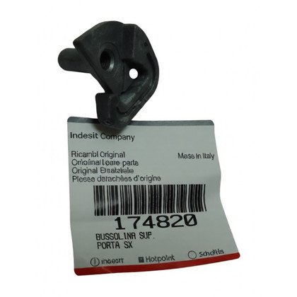 Tulejka górna lewa zamykania drzwi do lodówki Ariston / Indesit / Hotpoint / Whirlpool C00174820 482000030110