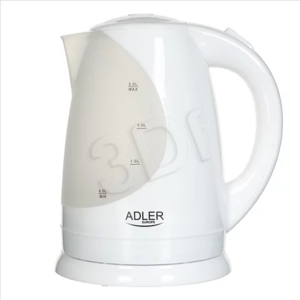 Czajnik elektryczny Adler AD 1227 2 l 2000 W biały