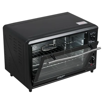 Mini piekarnik elektryczny Adler AD 6010 45 l 2000 W czarny