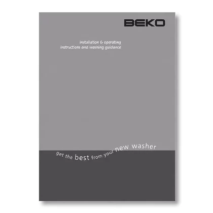 WMB91242LC Beko Instrukcja do pralki Beko WMB91242LC 2820521914