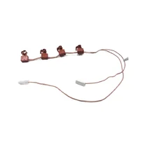Kable do kuchenek Whirlpool Wiązka mikrowyłączników zapalaczy gazu do płyty gazowej i kuchenki Whirlpool / Indesit / Ariston / Hotpoint 480121104524 C00312138