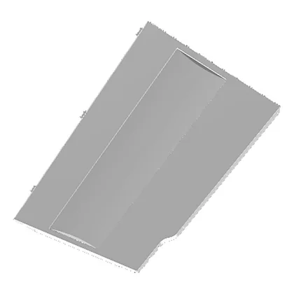 Lewy panel boczny obudowy pralki Electrolux / AEG biały 1463508315