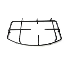 Ruszt przedni prawy do płyty gazowej Ariston / Indesit / Hotpoint / Whirlpool czarny C00054644 482000093017