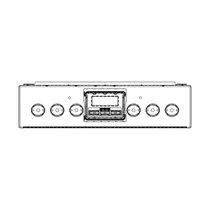 Elementy obudowy Panel obsługi do kuchenki Electrolux / AEG nierdzewny 50 cm 3428328417