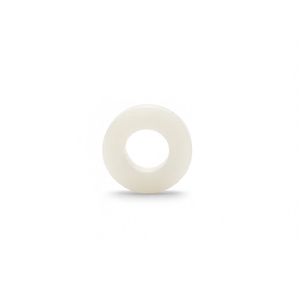 Podkładka plastikowa biała do urządzeń AGD Ariston / Indesit / Hotpoint / Whirlpool 12x6,4x2 mm C00028928 482000026131 C00511088 488000511088