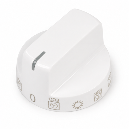 Pokrętło sterujące kuchenki Amica / Cylinda 9073867 12372.00 44 mm białe oryginał