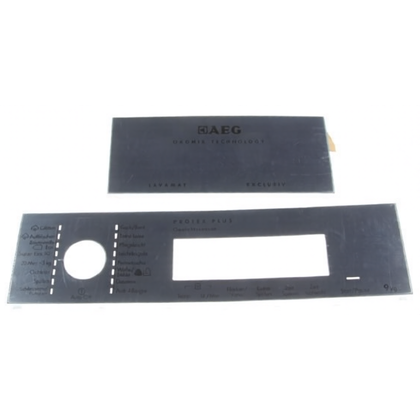 Wkładka panelu sterowania do pralki Electrolux / AEG 8077821018