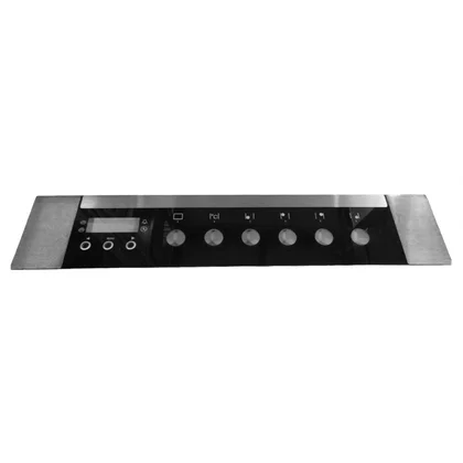 Elementy obudowy Tablica frontowa do kuchni i piekarnika Amica 2TaSr blacksilver bez logo 9031876