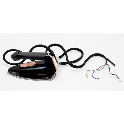 Żelazko z przewodem do generatora pary Braun CareStyle 7 Pro IS7286BK AS00005826 oryginał