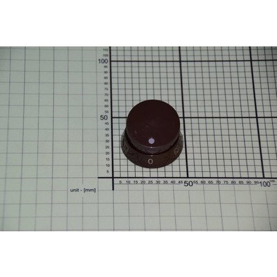 Pokrętło Amica E455.00/09.4974K.00 brązowe (9043100)