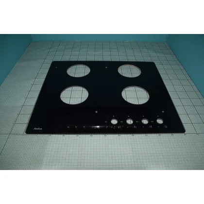 Płyta robocza szklana czarna do płyty gazowej Amica 4.0 1034225