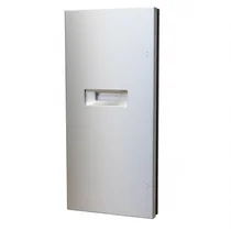 GNE60500X BEKO Lewe drzwi inox do chłodziarki Beko 4385071400