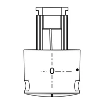 Pokrętło regulacji temperatury do kuchenki Electrolux / AEG 3550437168