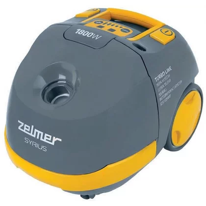 Odkurzacz workowy Zelmer Syrius 1800 W popielato-żółty 1600.0K04ST