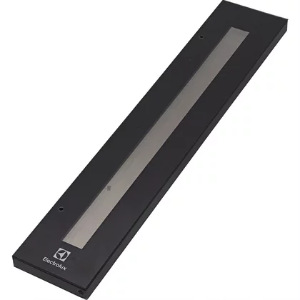 Elementy szklane i plastikowe lo Szklane drzwi do lodówki Electrolux czarne 4055392353