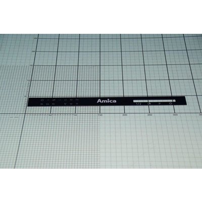 Wklejka panelu sterowania + taśma (1036616)