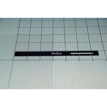 Wklejka panelu sterowania + taśma (1036616)