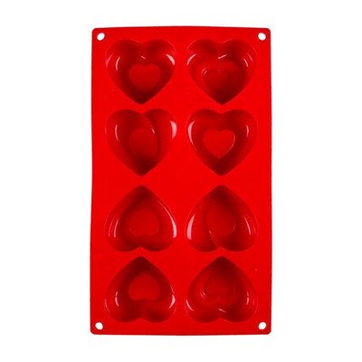 Forma silikonowa do pieczenia serduszek Whirlpool 484000000017 C00470207