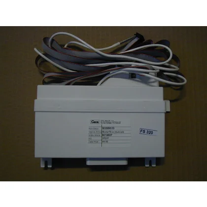 Wyłączniki, termometry, żarówki, Zespół wiązek z modułem elektronicznym do zamrażarki Amica FS320 8019058