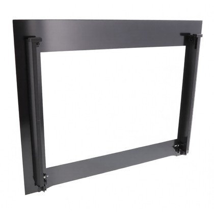 Zewnętrzna szyba z ramą drzwi piekarnika Electrolux / AEG 59,2 x 47,1 cm czarna 140037378142