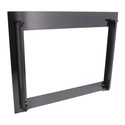 Zewnętrzna szyba z ramą drzwi piekarnika Electrolux / AEG 59,2 x 47,1 cm czarna 140037378142