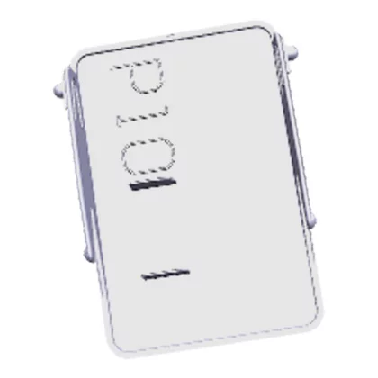 Klapka filtra cokołu do pralki i pralko-suszarki Electrolux / AEG szara 1327828016