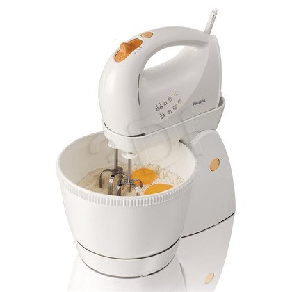 Mikser ręczny z misą Philips HR1565/40 (400W/biały)
