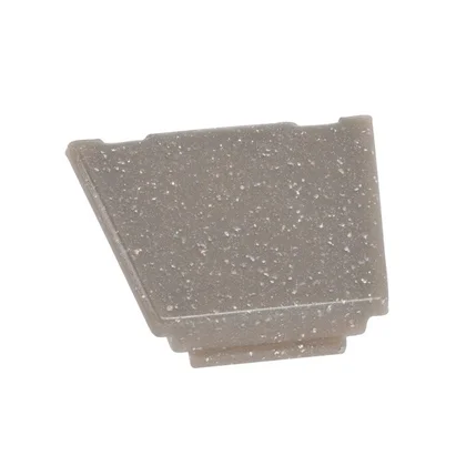 Zaślepka odboju drzwi do lodówki Electrolux / AEG srebrna 8074861033