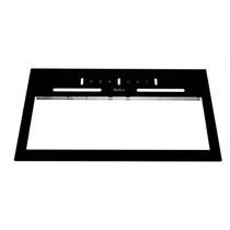 Szyba przednia do okapu Amica czarna 550 x 310 x 6 mm 1044394