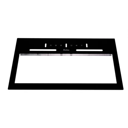 Szyba przednia do okapu Amica czarna 550 x 310 x 6 mm 1044394