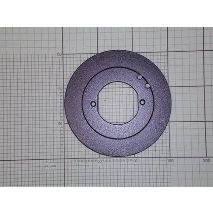 Adapter dużego palnika do płyty gazowej Amica SOMI2 czarny lakierowany 9059313