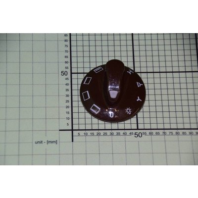 Pokrętło brązowe 8 funkcji piekarnika E611.00/09.1674.00 (8015664)