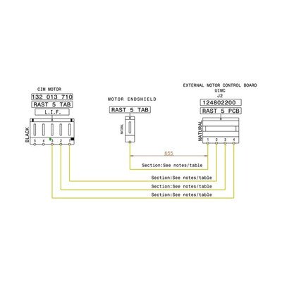 Wiązka elektroniczna - przeciążenia silnika do pralki Electrolux (EL/8080114013)
