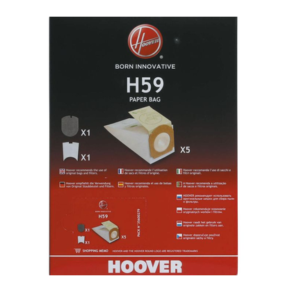 Worki papierowe do odkurzacza Hoover 35600279