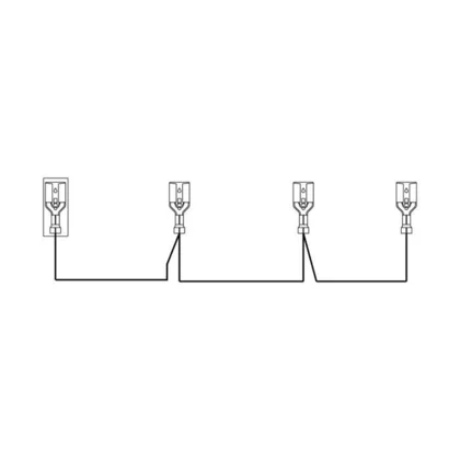 Elementy elektryczne do pralek r Wiązka przewodów płytki interfejsu użytkownika do pralki Electrolux / AEG 1327697031